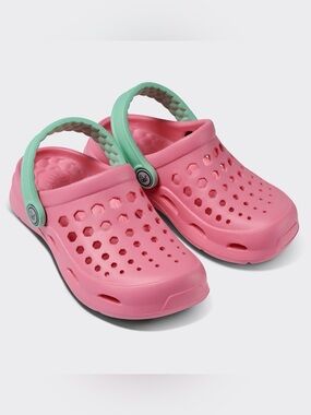 Joybees Toddler Harper Sandals - Pink/Mint Green Size C12/13